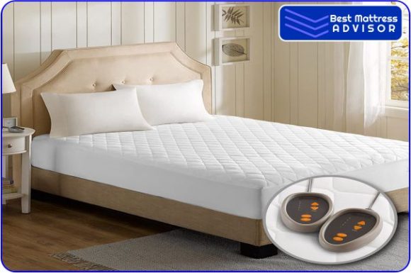 beautyrest heated mattress pad control blinking