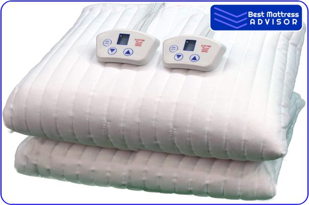 electrowarmth two controls heated mattress pad