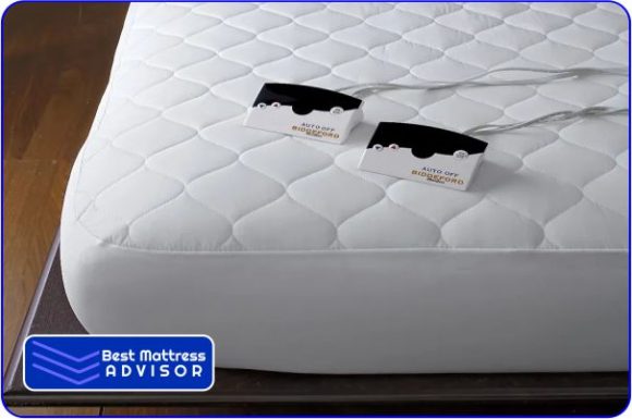 the company store quilted heated mattress pad