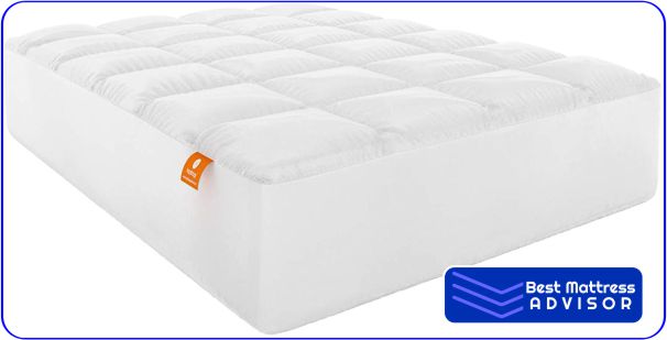 hospitology products microfiber quilted mattress pad & topper