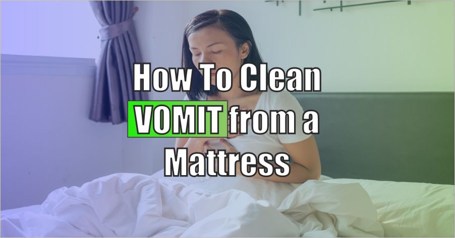 best way to clean mattress after vomit